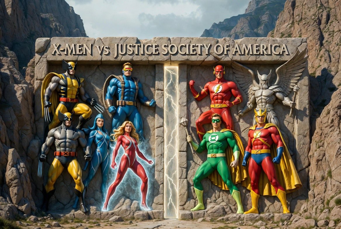 King_Shark02's tweet photo. In a fierce battle, which team comes out on top ?

X-Men Or Justice Society of America? https://t.co/DKj9ALo8qX