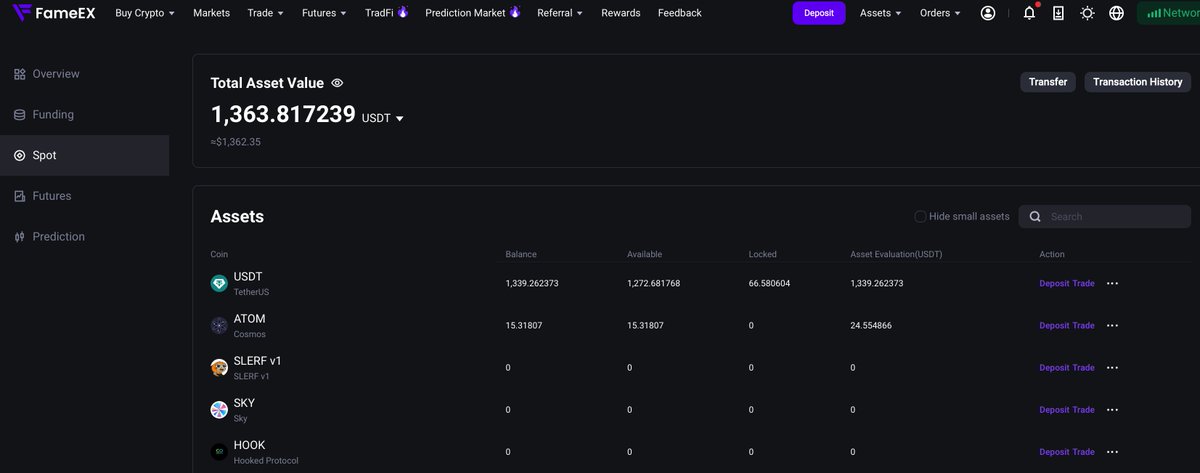 IWSXTR's tweet photo. my usdt i spent to buy 2 crypto coins on @FameEXGlobal is still locked for absolutely no reason, i did not get it refounded neither did i receive the two coins that i've bought...

it seems like the exchange is stealing my usdt everytime i buy something.....

can someone help me out here? @blknoiz06 @benjamincowen @zachxbt @cz_binance 
https://t.co/mlfsVVoKEn