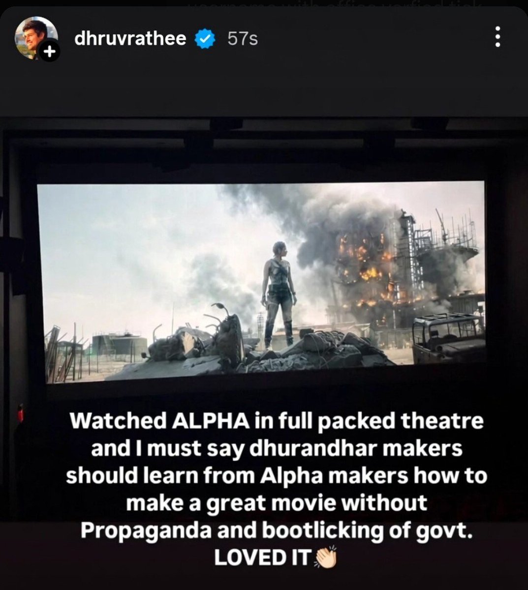 swatic12's tweet photo. When you hate something, it controls your thoughts, you can't stop thinking about it and you effectively become a slave of it. Dhruv hates Dhurandhar so much he can't stop mentioning it, totally obsessed, slave already https://t.co/KZ7kgQnXWI