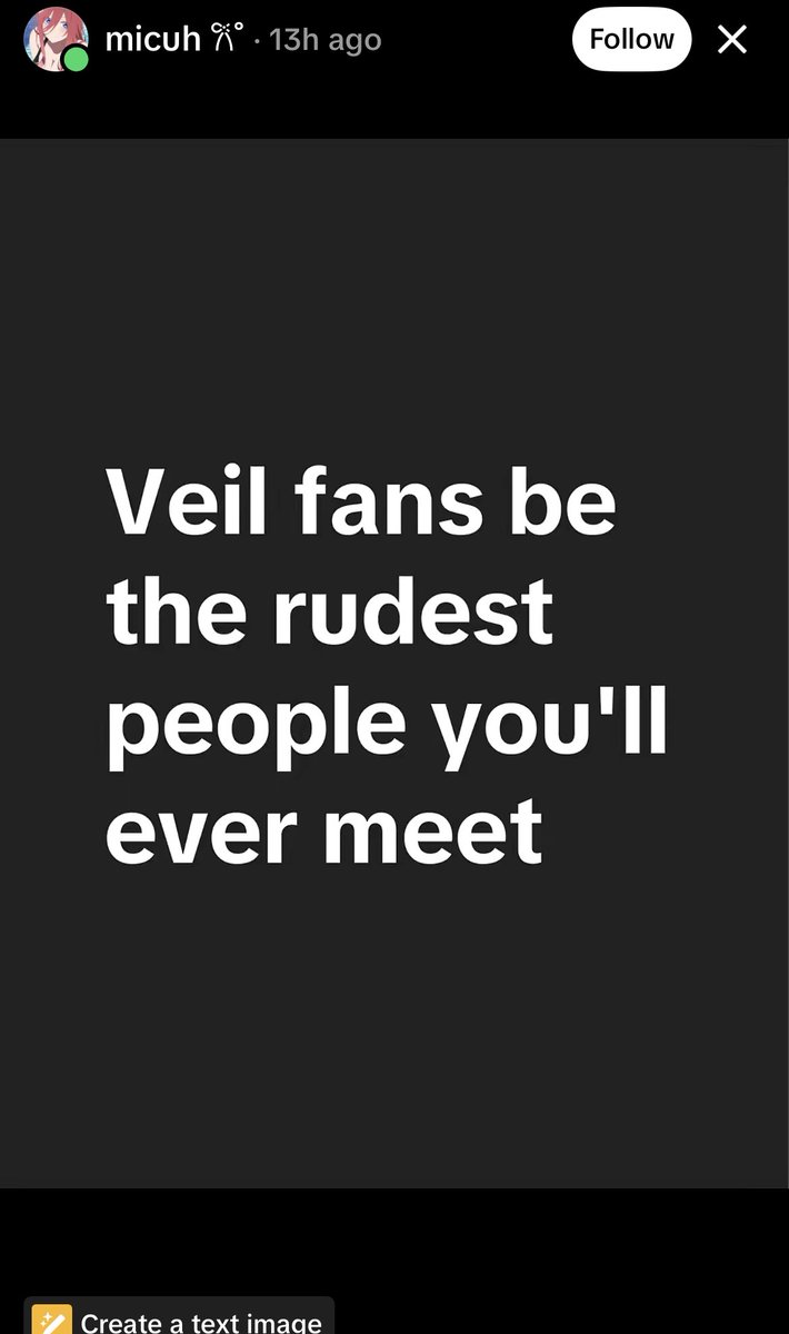 love4nanaa's tweet photo. What the creator of the AI slop trend had to say. She said this about Veil fans after they called her out for using AI with Kotteri’s artwork. She still doesn’t seem to care and even her apology felt half-hearted 
#kotteri @_K0TTERl_ https://t.co/3RiD8WkGDb