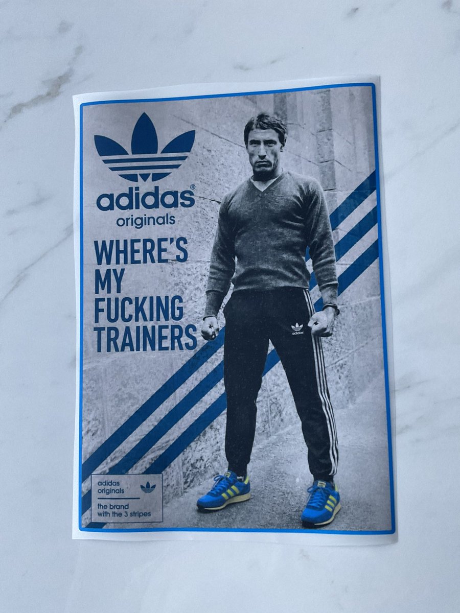 gibbo1012's tweet photo. The new awesome Mcvicar adidas tshirt print all sizes and colours available £22 inc tracked postage 🤩🤩👍🏻 #mcvicar #daltrey #thewho https://t.co/vDueVmGgme
