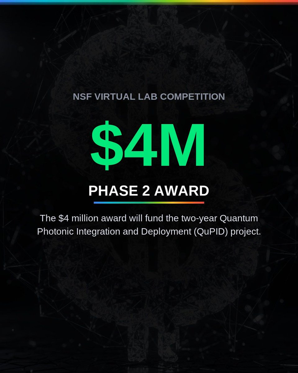 VibedeskDev's tweet photo. University of Michigan's QuPID project landed a $4M NSF award to develop plug-and-play photonic circuits. This is a strategic move to standardize quantum hardware and accelerate research, making advanced tools more accessible. #QuantumComputing #Photonics #NSF https://t.co/iwrE5nR1VB