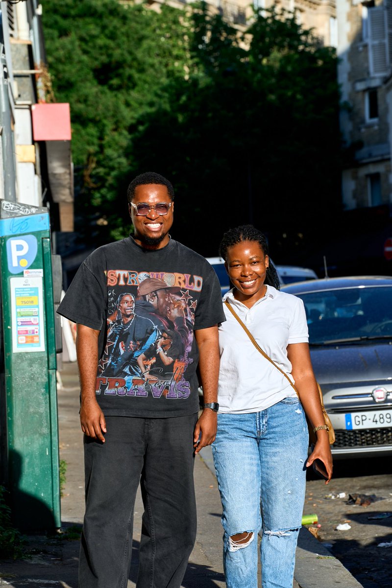 KOJO_Cue's tweet photo. My little sister is a grown woman now … and somehow I’m still 25 years old … truly wonderful. We used to walk from Breman Park, cross the Bouho road to Breman West to go to school at Revival International … Now she tests my knees by making me climb Montmartre for no reason … all whilst rattling impeccable French. 

To say I am a proud big brother will be an understatement. I could write a whole album just based off this feeling. 

📸 @shotpicturesgh