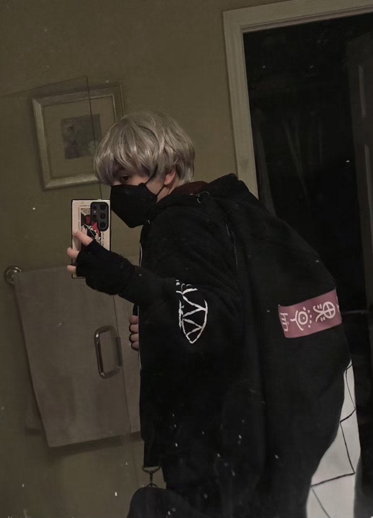 blangkoh's tweet photo. tobi otogiri cosplay for AX day 2 😷 https://t.co/qf6JrOE33f