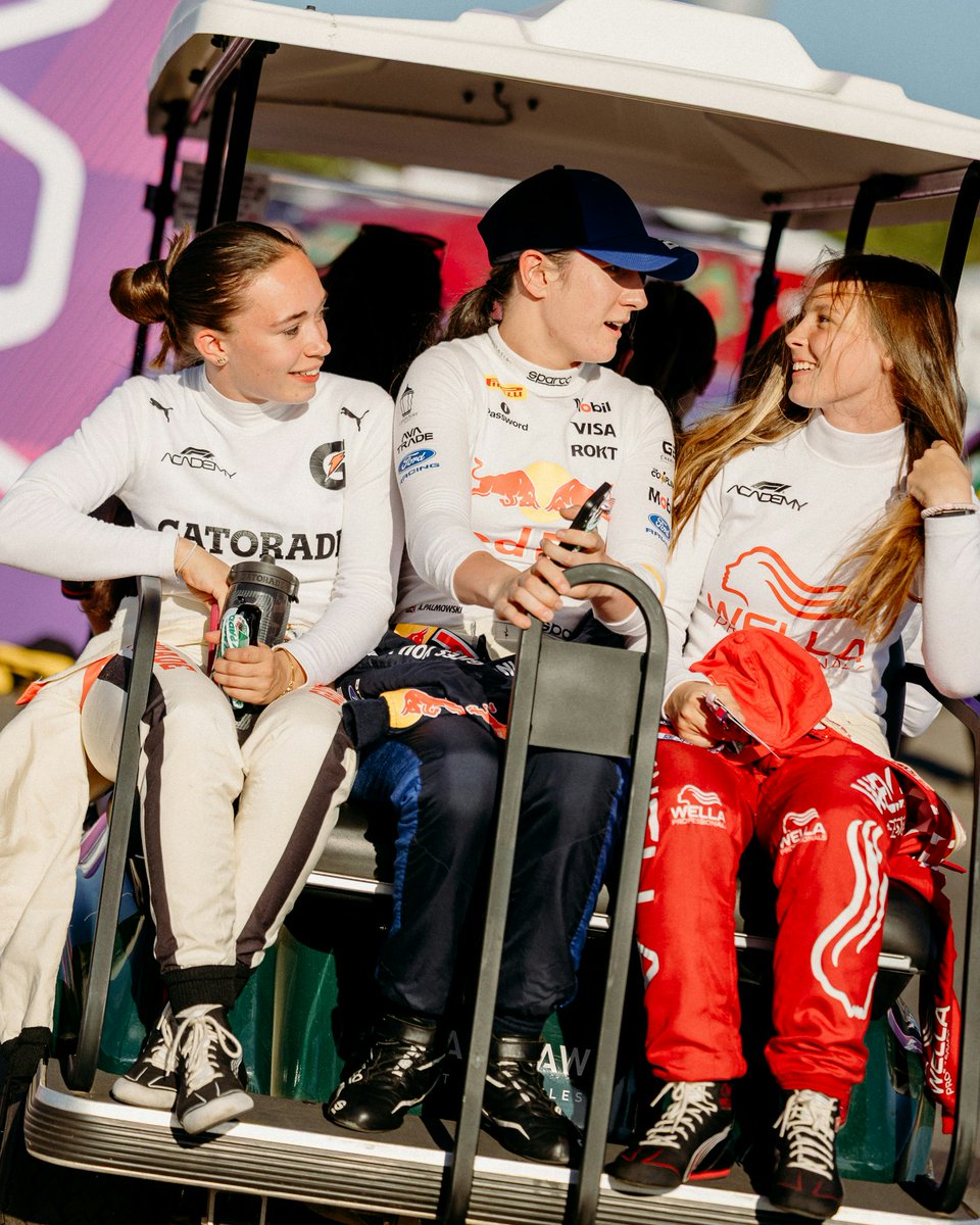 Until last year, I was racing against Chiara in karting, and I also ...