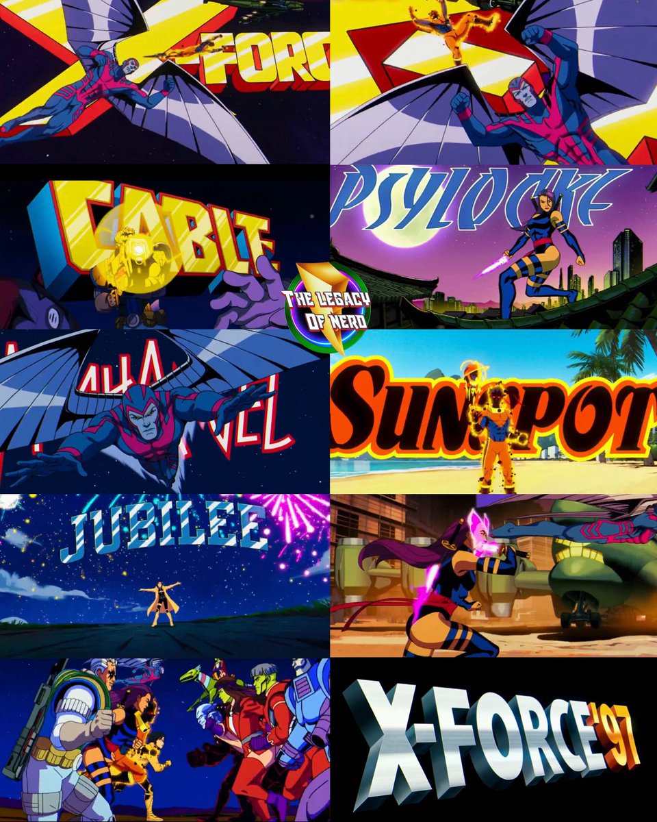 thelegacyofnerd's tweet photo. Episode 2 of X-Men ‘97 Season 2 was my favorite so far, loved how they did the X-Force intro! https://t.co/Ar4YOpt6OO