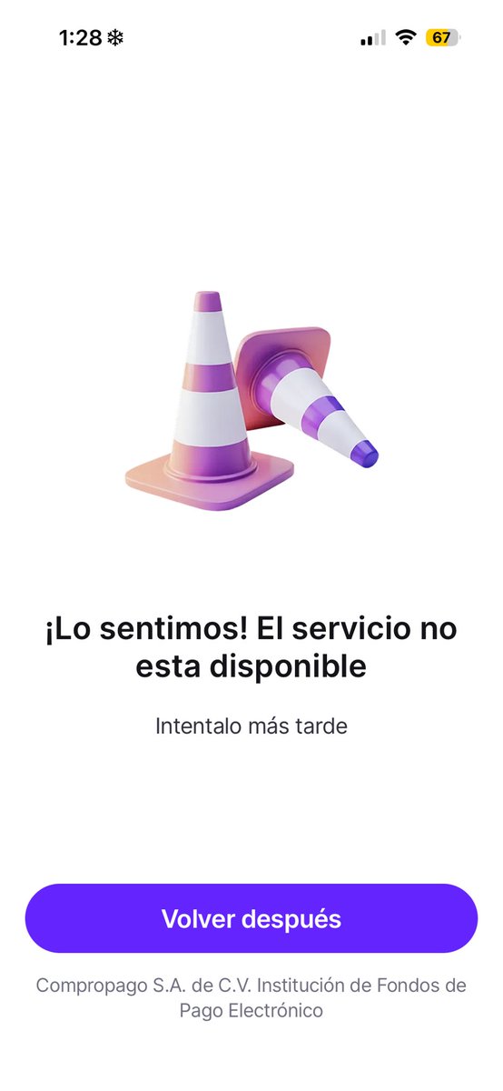 JC2981's tweet photo. @Spin_by_OXXO desde ayer está así . No puedo hacer nada https://t.co/0mIeLsKQgj