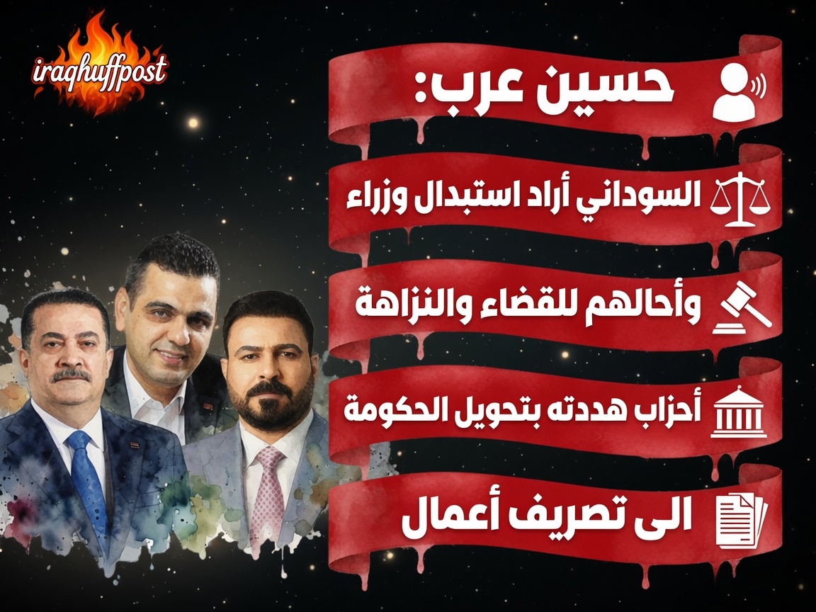 iraqhuffpost's tweet photo. هل سيكسر الزيدي قيود المحاصصة أم سيلقى مصير السوداني في مواجهة الفساد؟

هف بوست عراقي (hpi)(الحقيقة بلا فلتر 🔥):

#هف_بوست_عراقي
 
💎 المنصة: https://t.co/Hbn5JkmoH6 https://t.co/nCPWuBv153