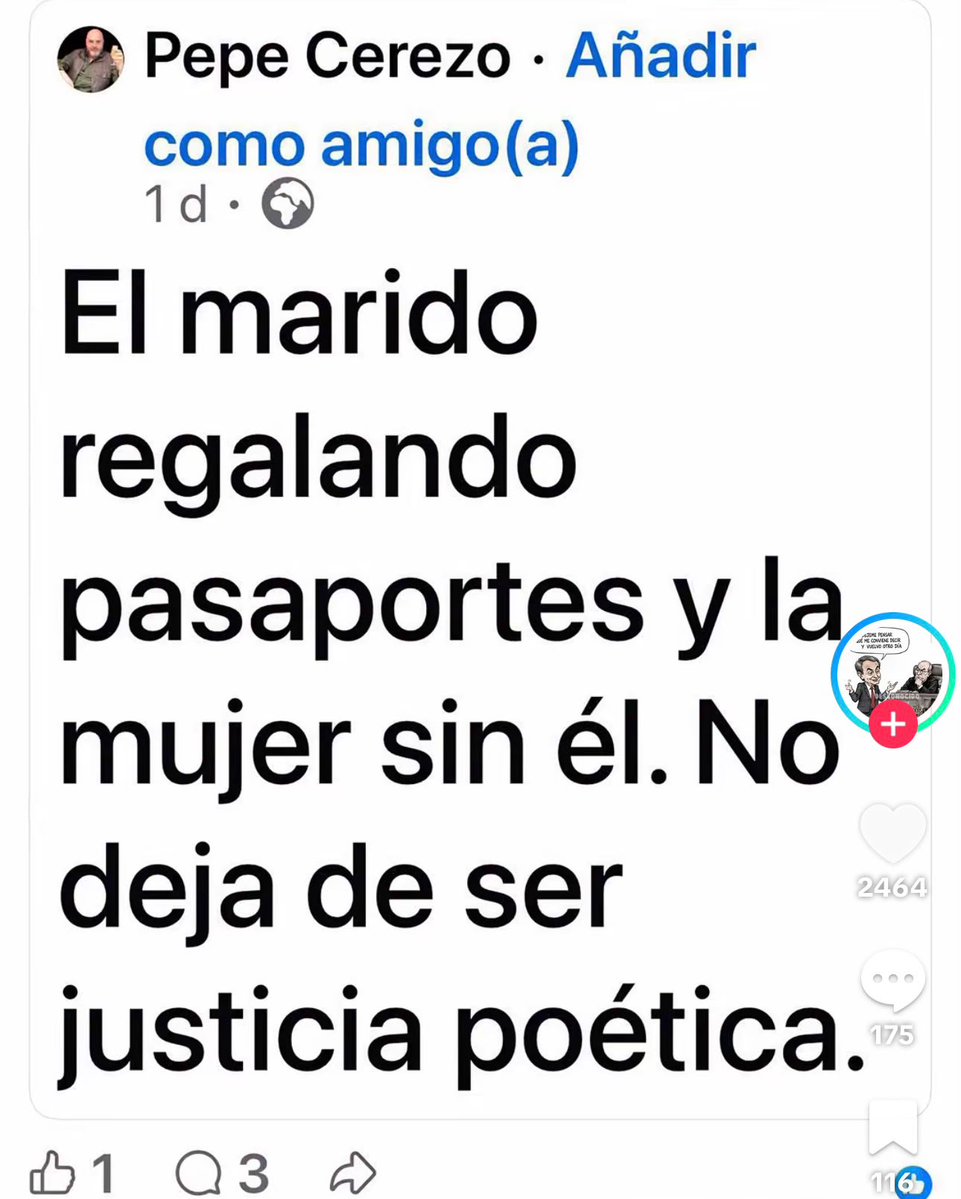 Roberto39817445's tweet photo. Justicia y karma 🤣 https://t.co/YBKRRKX0Rw