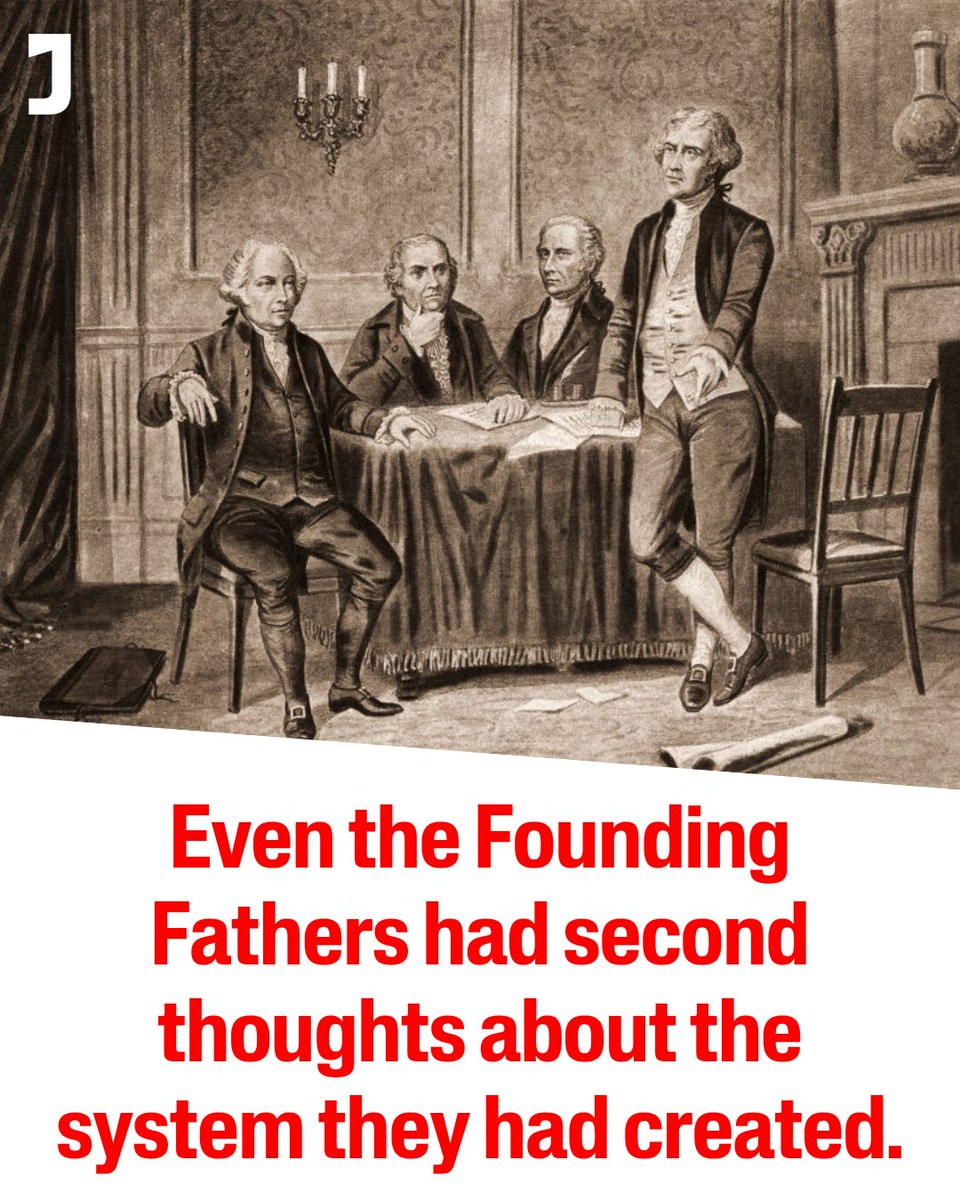 jacobin's tweet photo. Alexander Hamilton called his own handiwork in the Constitution a “frail and worthless fabric.”

Here we collect some of the Founders’ private doubts about the Constitution they built. https://t.co/VzY6umkTkx https://t.co/jZ8KN2eqb2