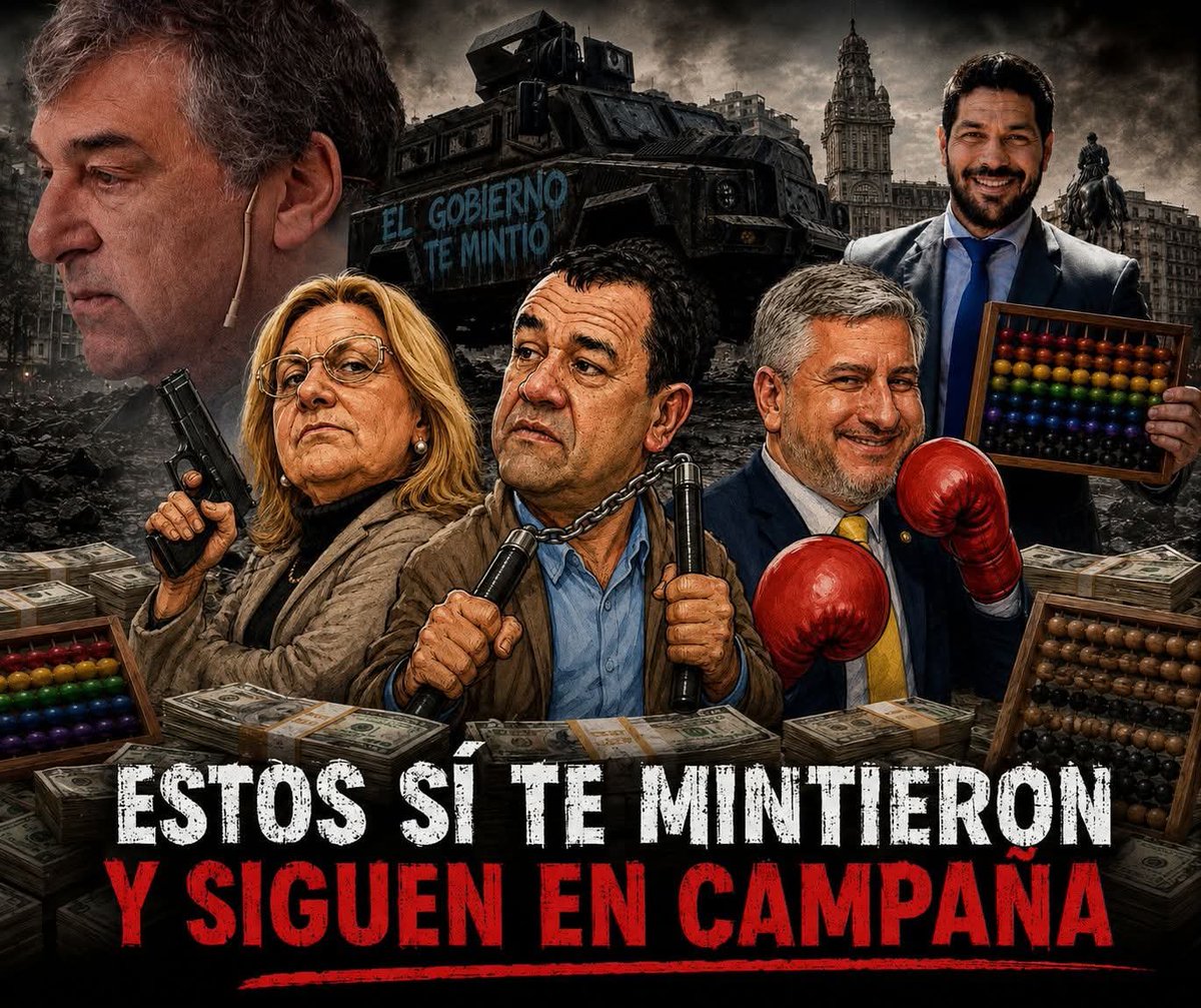 BayardiGra37959's tweet photo. No nos dejemos engañar por el relato de todos los días.
Hace meses que una parte de la oposición intenta instalar que, porque el gobierno de Yamandú Orsi enfrenta críticas o tiene una aprobación menor a la esperada, el pueblo ya cambió de opinión y el 2029 está definido. https://t.co/ecOhrxvUQY