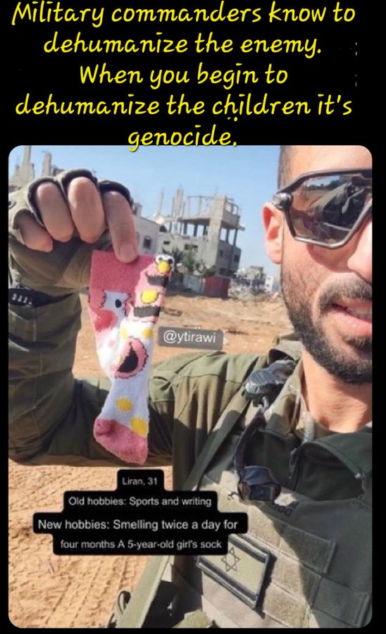 Amanda43231487's tweet photo. @MostafaBNaim1 Here is another Israeli thug in uniform psycho openly preying on children. https://t.co/H337NxjVsR