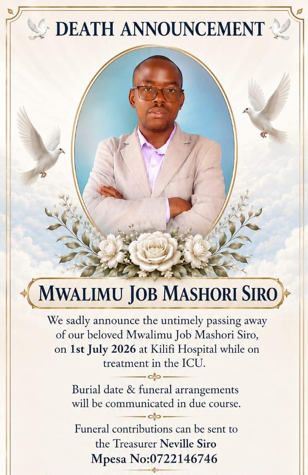 SiroFitsKe's tweet photo. Hey people, I went home for my bro's funeral arrangements. We're trying to raise funds to transport the body from Kilifi to Kisii for a budget of not less than 100k asap

You can mpesa Neville on 0722146746 whatever you got or join our group

https://t.co/vdAzZcRX6p

Thank you. https://t.co/4SHwhczu4N
