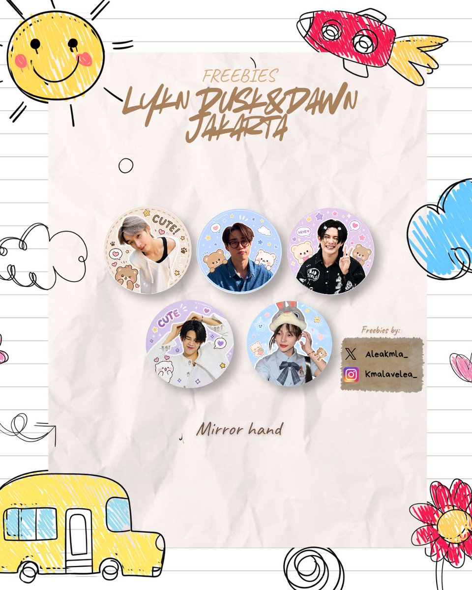 aleakmla_'s tweet photo. ⋆.˚ LYKN DUSK &amp; DAWN JAKARTA˚.⋆

Freebies by @aleakmla_ ꒰⁠⑅⁠ᵕ⁠༚⁠ᵕ⁠꒱⁠˖⁠♡

✧  Limited qty
✧ The Kasablanka Hall
✧ Sat, 11 July 2026

 rt &amp; like are appreciated <3

see yaa lykyou ^^

#LYKN #LYKNDuskAndDawnxJakarta https://t.co/aQ9jZIfj4M