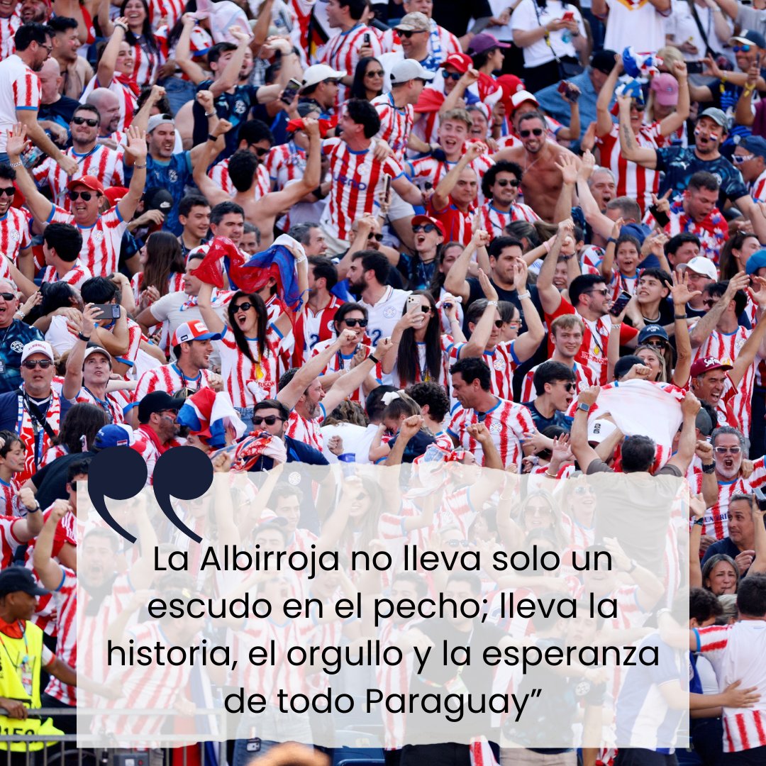 delpynews's tweet photo. ▶️LA FRASE DEL DÍA | 👇

💪¡Ndaipóri kyhyje, néike Albirroja! A demostrar la Garra Guaraní.  🦁🇵🇾 https://t.co/4kCd2HaH6R