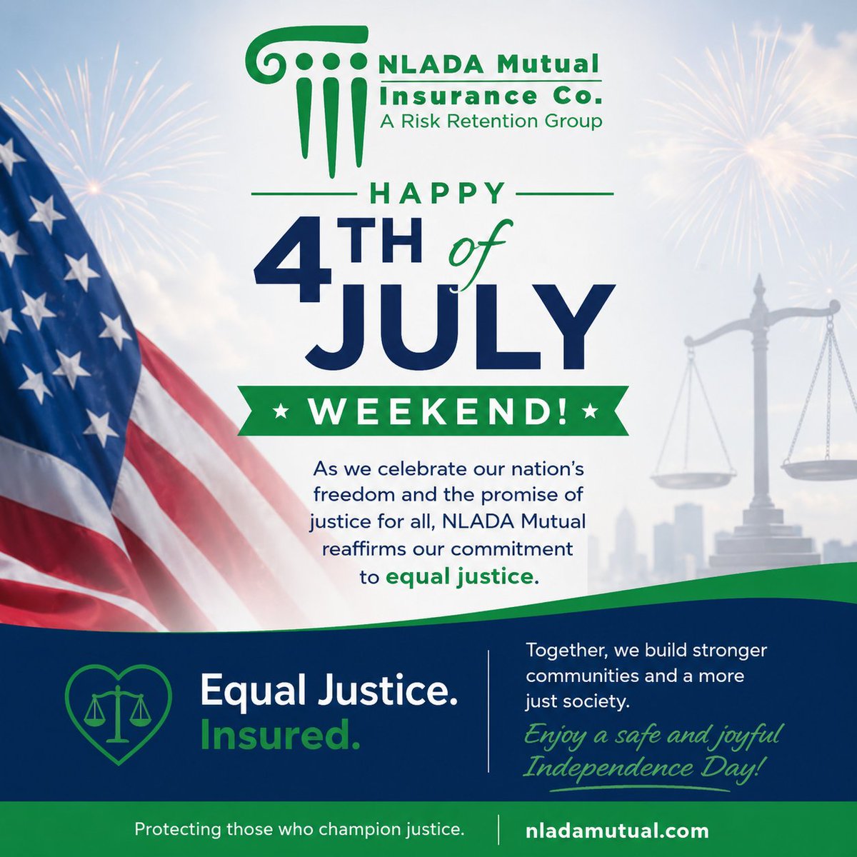 NLADAMutual's tweet photo. We're honored to support the organizations and advocates working every day to ensure access to justice for all. Thank you for the work you do to strengthen communities and uphold the promise of equal justice.

Equal Justice. Insured.

#JusticeForAll #CivilLegalAid #NLADAMutual https://t.co/pVRN4u3JY1