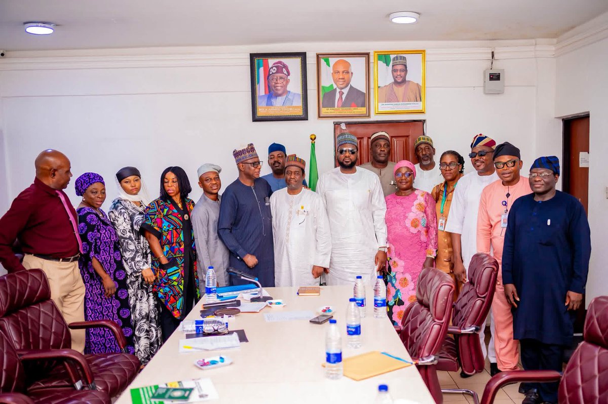 Dr_A_Mustapha's tweet photo. I had a productive meeting with Dr. Mukhtar Yawale Muhammad, mni, the new Permanent Secretary of the Federal Ministry of Innovation, Science and Technology, at the Ministry’s headquarters.

During our meeting, I shared the Energy Commission of Nigeria’s (ECN) policy framework, the milestones we have achieved over the past two years, our strategic vision, and other key initiatives driving sustainable energy development in Nigeria.

We also explored areas of collaboration between the Ministry and the Energy Commission of Nigeria (ECN), particularly in advancing innovation, research, and clean energy solutions in line with the Federal Government’s development priorities.

I reaffirmed the Commission’s commitment to strengthening institutional partnerships that will accelerate energy access, promote technological advancement, and support sustainable national development.

#EnergyReforms
#EnergyCommissionNG

__DAM