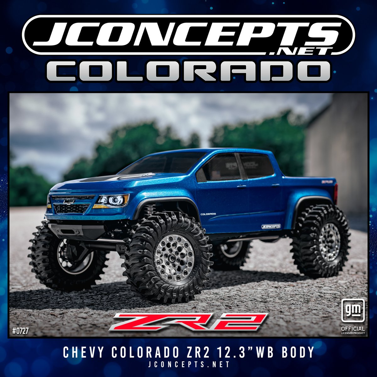 LiveRC's tweet photo. Built from years of product development, trail testing, and driver feedback, JConcepts proudly introduces the all-new Chevy Colorado ZR2 body for 12.3" wheelbase rock crawlers. https://t.co/wi1qPtvPog https://t.co/Y1e1moz43O