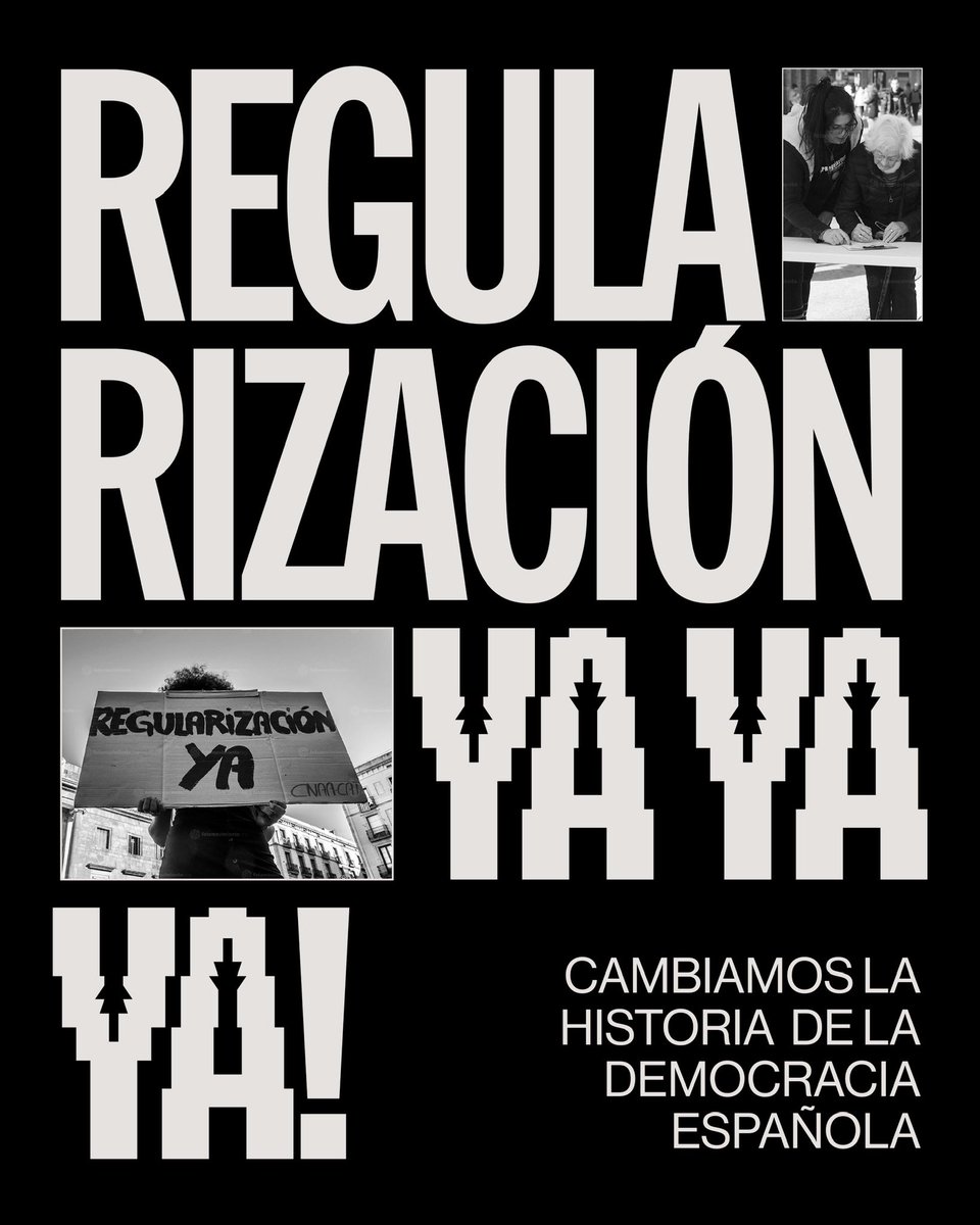 sindicatomanter's tweet photo. REGULARITZACIÓ JA, JA, JA!

CANVIEM LA HISTÒRIA DE LA DEMOCRÀCIA ESPANYOLA. https://t.co/ZGhD6d7W5Q