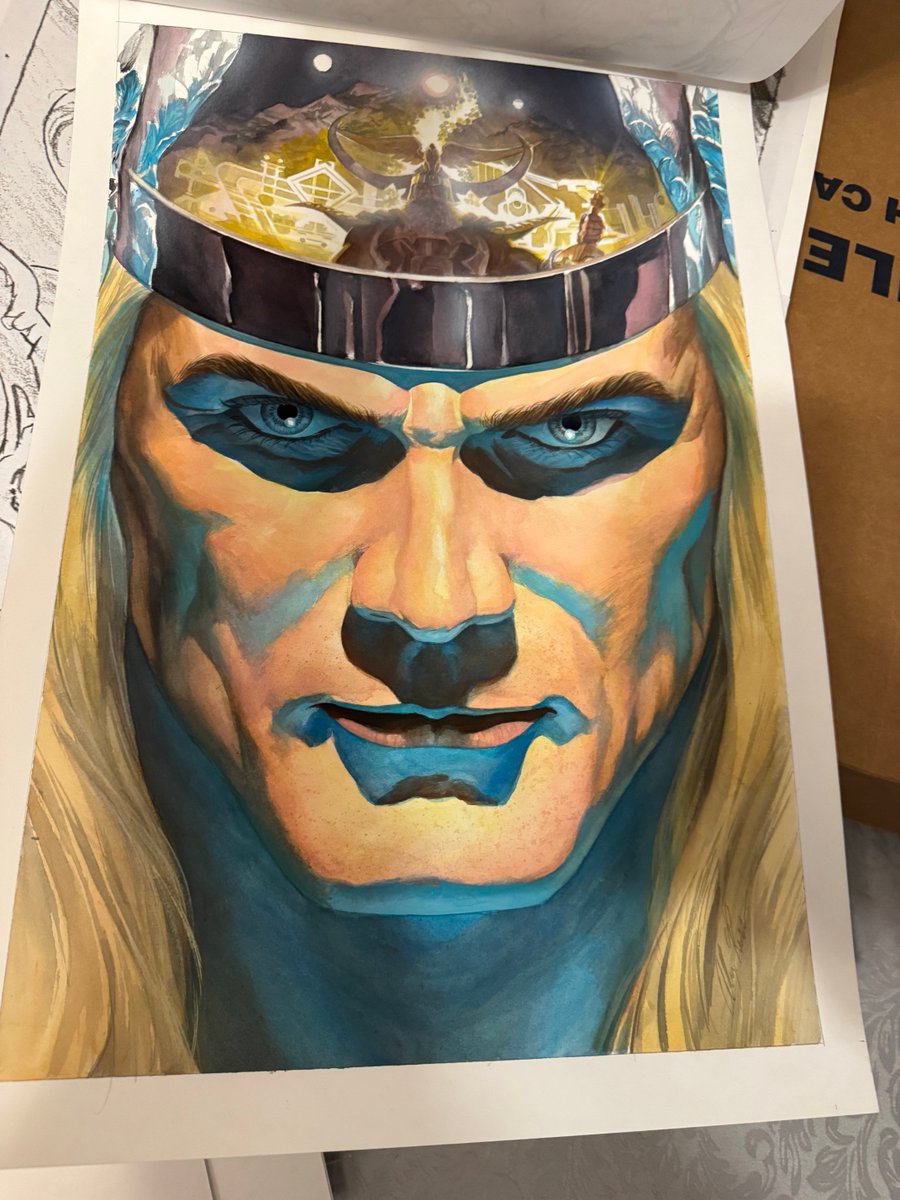 thealexrossart's tweet photo. #sdcc #originalart https://t.co/LdTNQs6Lkc