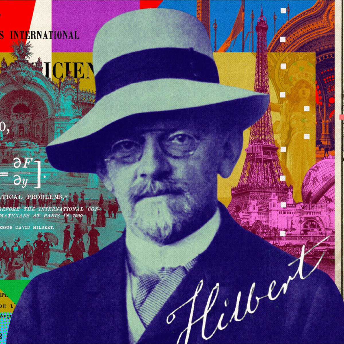 SimonsFdn's tweet photo. Hilbert's 23 problems are "the lifeblood of mathematics," according to mathematics historian Jeremy Gray. They include questions about the foundations of #math, number theory, geometry, analysis and algebra — and some remain unsolved to this day. 

Learn more about the history of these fascinating problems: https://t.co/ZM7vKCP5JX