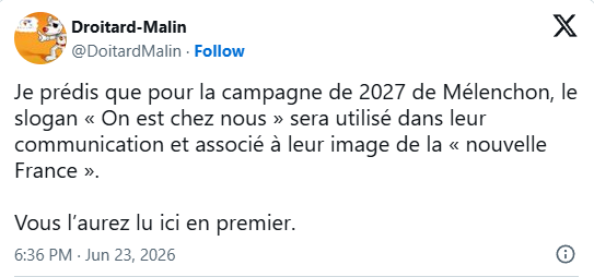 DoitardMalin's tweet photo. @F_Desouche https://t.co/J85hdwtYxy