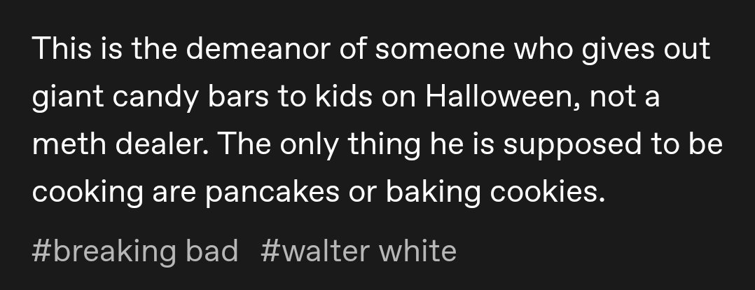 eriobear's tweet photo. LMAO i genuinely haven't seen people talking about walt like that in years. he's too mainstream for people to have a first impression this good. a big hug to op who is not ready https://t.co/Z6Snrq036X