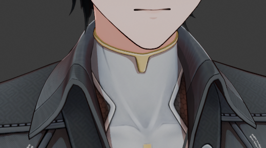 arbiterovers's tweet photo. big fan of the small details of rover's new model, from the mesh of his inner shirt, the scratches/wear and tear on his pants, to the i assure you dear viewer, his shirt shaping and straining against his chest is critical to the plot https://t.co/0zQaCXTOVP