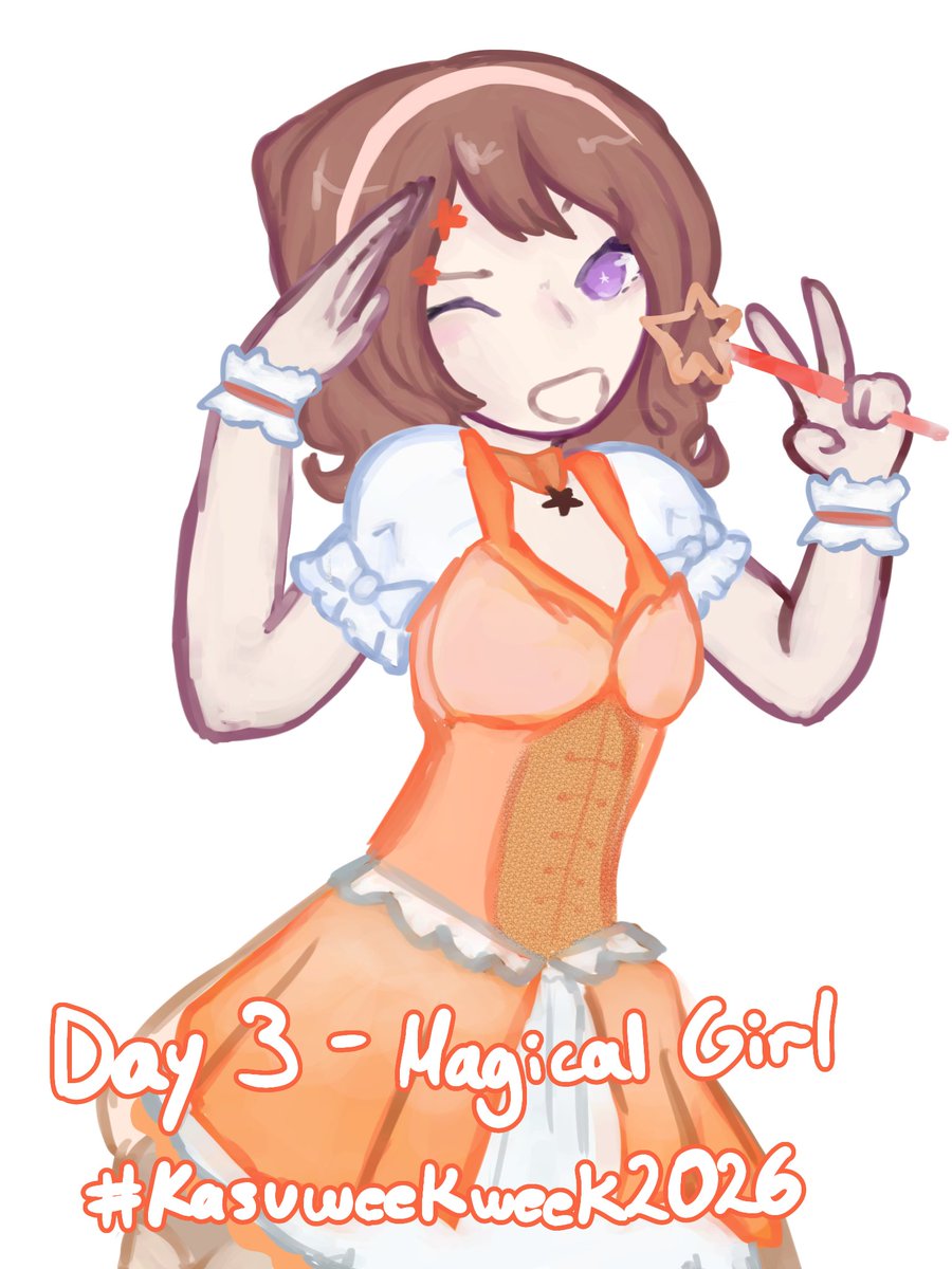 kasuariceo's tweet photo. #kasuweekweek2026 

Day 03: Magical Girl - I TRIED AGAIN WITH THE OUTFIT 
#戸山香澄 #バンドリ #bandoriart https://t.co/WqGLrZUjKu