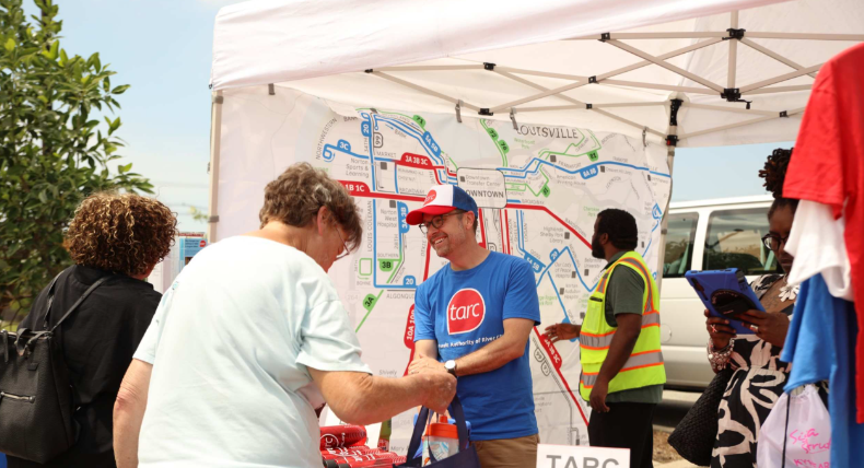 ridetarc's tweet photo. Join us at the Crescent Hill 4th of July Festival!
TARC is proud to sponsor one of Louisville's favorite Independence Day traditions as we celebrate America's 250th birthday!

Join us Saturday, July 4, from 10 a.m. to 11 p.m. at the historic Peterson Dumesnil House for a full day of family-friendly fun, featuring an art fair, food trucks, craft beer, live music, a cake wheel and baking contest, pet contest, magician, kids' Fun Zone, raffle, silent auction, and so much more.

The celebration culminates with the National Anthem followed by a spectacular fireworks show at 10 p.m. as we honor 250 years of American independence. 

Planning to attend? Let TARC help you get there! Plan your trip using the Transit app or visit https://t.co/J6TqGxuV0p to find your route.

We can't wait to celebrate with you. See you at the festival!