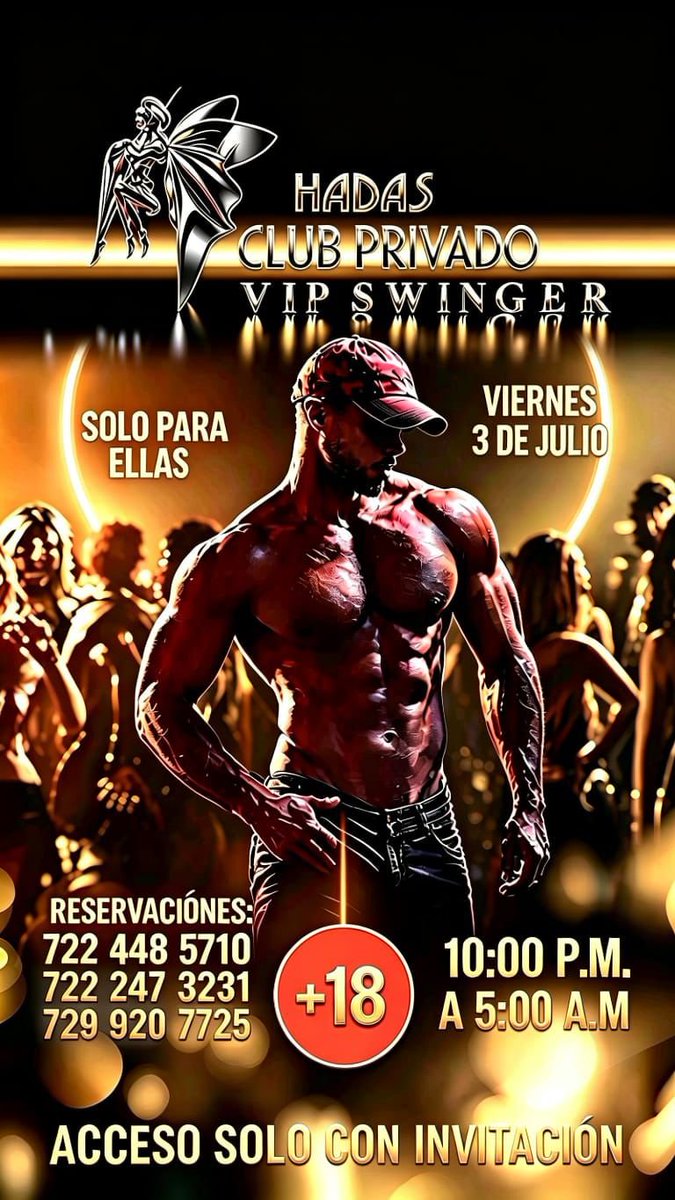 SwHadas's tweet photo. ven a conocer este nuevo club SWINGER que tiene sorpresas para ti... parejas tríos chicos solos y chicas solas contacto 7224485710 https://t.co/oRnK94Ljhr