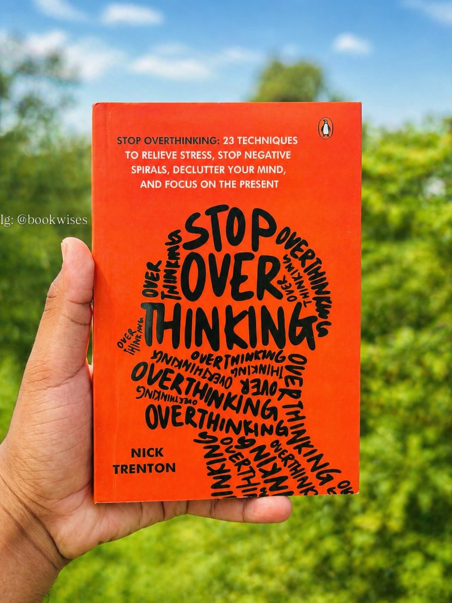 mindwizz_'s tweet photo. 8 POWERFUL LESSONS FROM THE BOOK "STOP OVER THINKING" https://t.co/wLDhVqXLPi