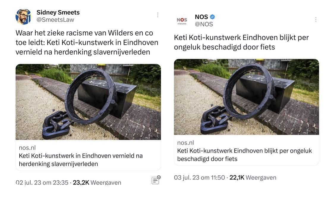 WimdenOudsten's tweet photo. Een tweeluik! https://t.co/6PwFlLY9BQ