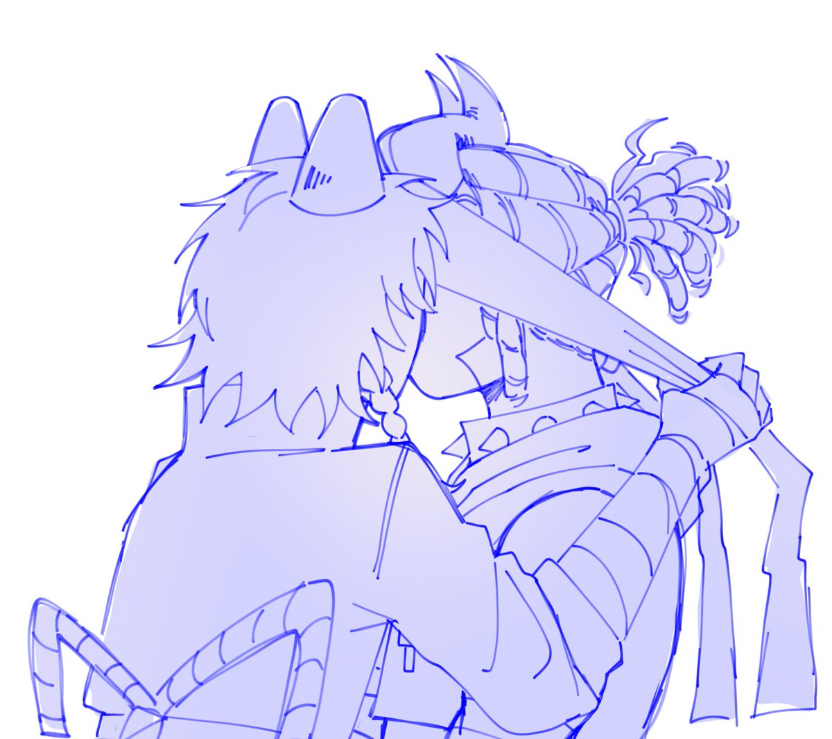 macroni_salad's tweet photo. #coilshot uh drew this while procrastinating woops https://t.co/P5t7DvkcVx