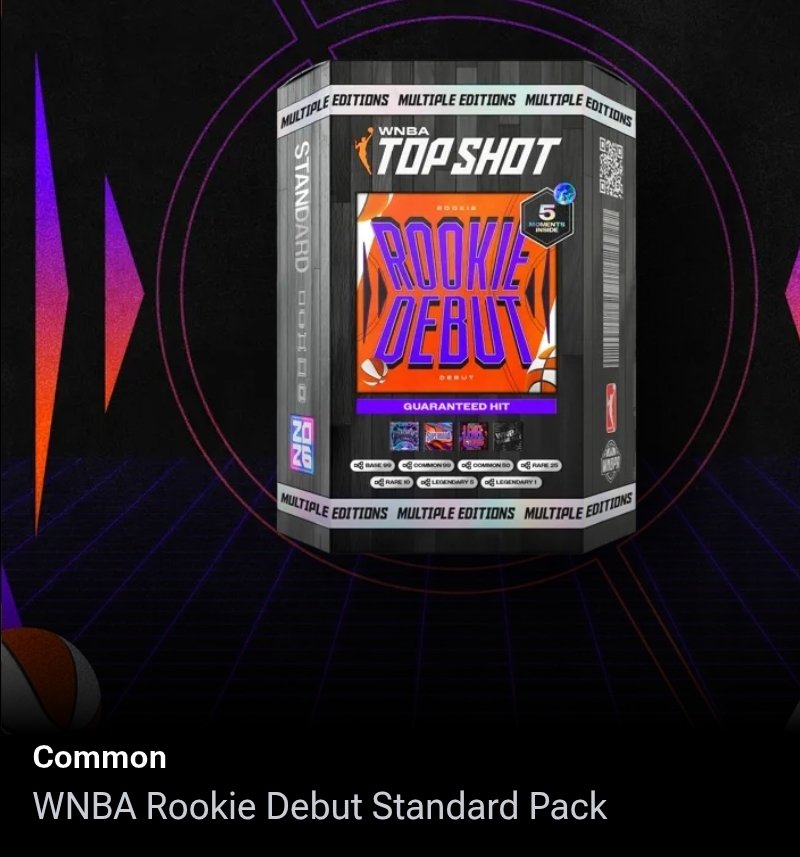 collctn_connctn's tweet photo. Giveaway for an @NBATopShot WNBA Standard Rookie Debut Pack

🔁To enter Repost this
📢Comment your username on the YouTube Video
https://t.co/wdHEGL8kgH
🎉Enter the bot in our discord Giveaway Channel https://t.co/hSux6NQR0M