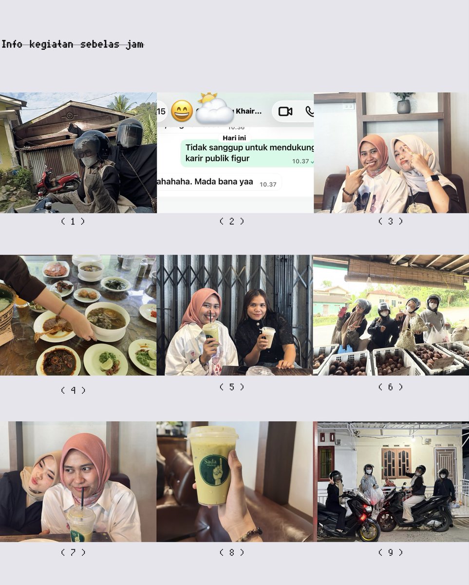 Safurira's tweet photo. Izin ke diri sendiri, izin untuk tidak berguna sebentar :D https://t.co/xtU6iLaNML