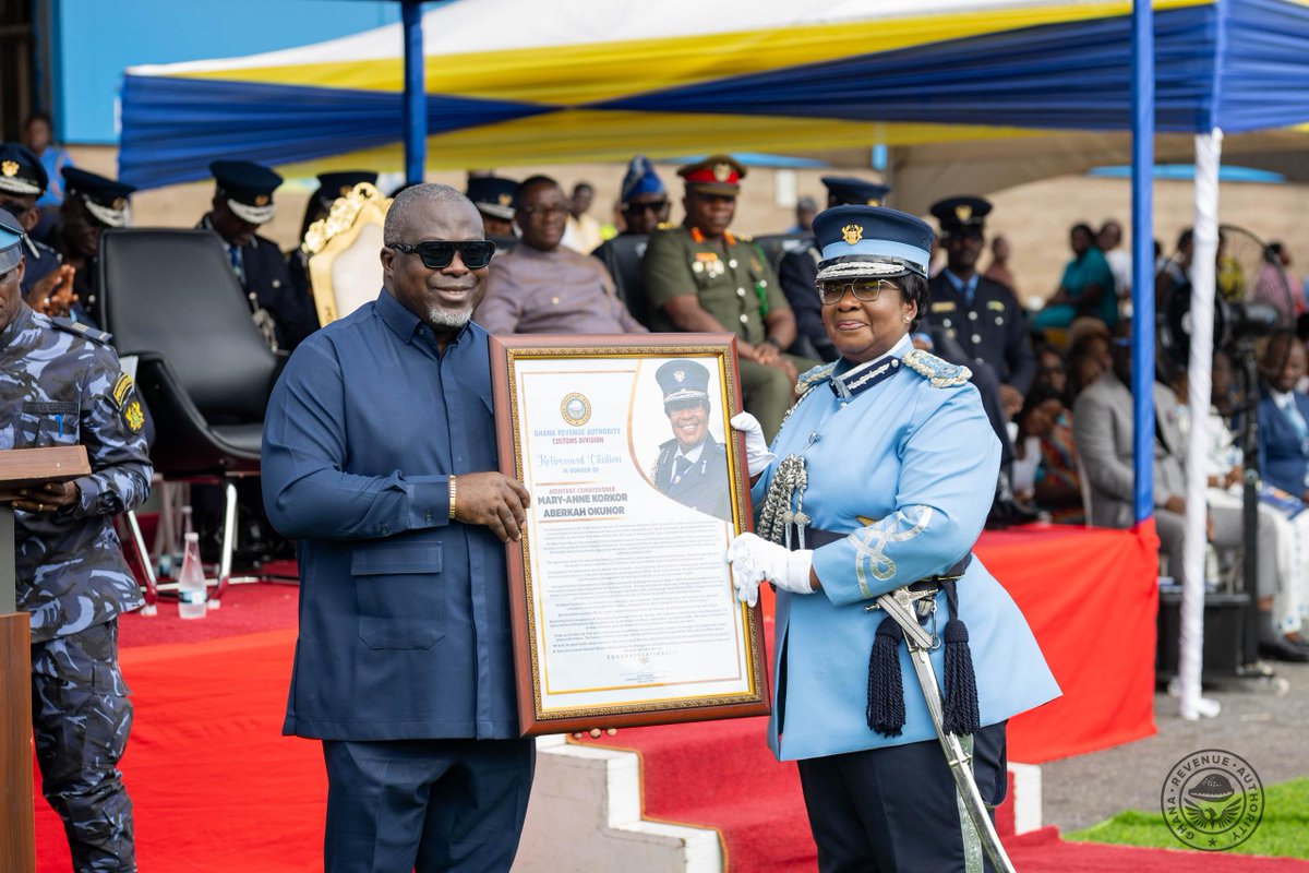 anthonyasarpong's tweet photo. I was honored to join family, friends, and colleagues in celebrating Assistant Commissioner Mary-Anne Korkor Aberkah Okunor on her retirement after 39½ years of distinguished service.

Mary-Anne served with humility, quiet strength, professionalism, and deep respect for people. Her leadership and friendship have made a lasting impact on all who have had the privilege of working with her.

Thank you, Mary-Anne, for your service and your example. Wishing you a joyful and fulfilling retirement.