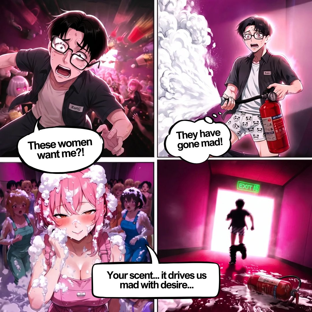 toonhubcomics's tweet photo. 𝐓𝐡𝐞𝐲 𝐀𝐥𝐥 𝐖𝐚𝐧𝐭 𝐌𝐞 🤯 Kenji wished to be noticed. The universe said 'all of them, right now.' Man's full-on panicking in a cinema. 🔥

𝐆𝐞𝐭 𝐓𝐡𝐞 𝐅𝐮𝐥𝐥 𝐒𝐭𝐨𝐫𝐲 👉 https://t.co/3US47IzZ6l

#manhwa #webcomics https://t.co/xcu1YAGys8