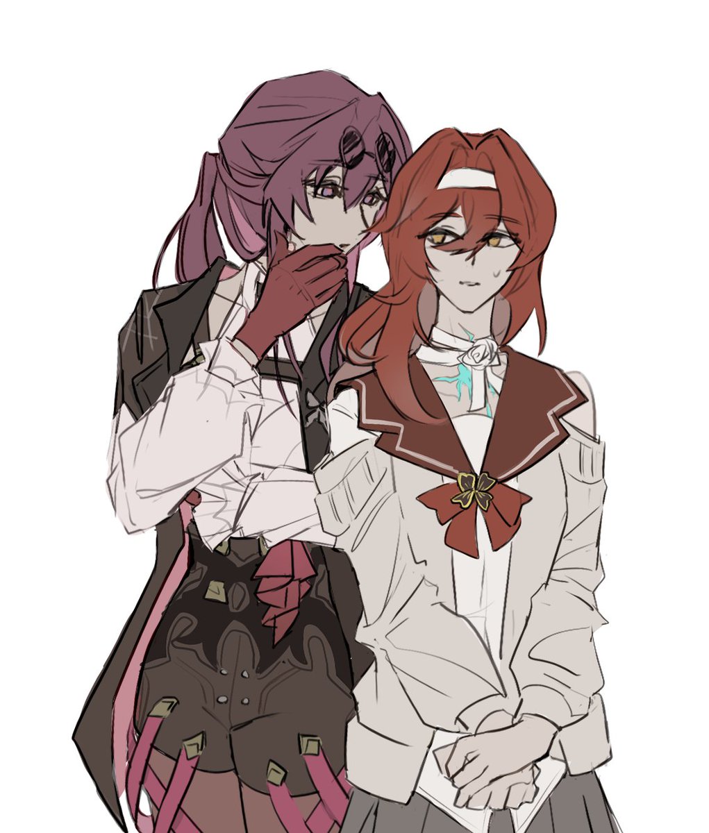 s_e_p914's tweet photo. 無關前瞻但我畫了這個
大的遇見小的
#kafhime https://t.co/q6IEViabke