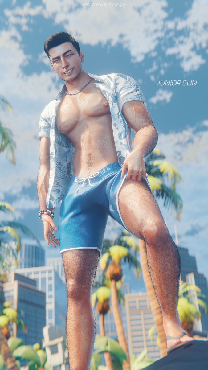 hyungry2's tweet photo. A BEACH DATE WITH JUNIOR ☀️🏖️

Just something I decided to make for fun to brush up on my rendering 😁 https://t.co/PccaMDV5Kt