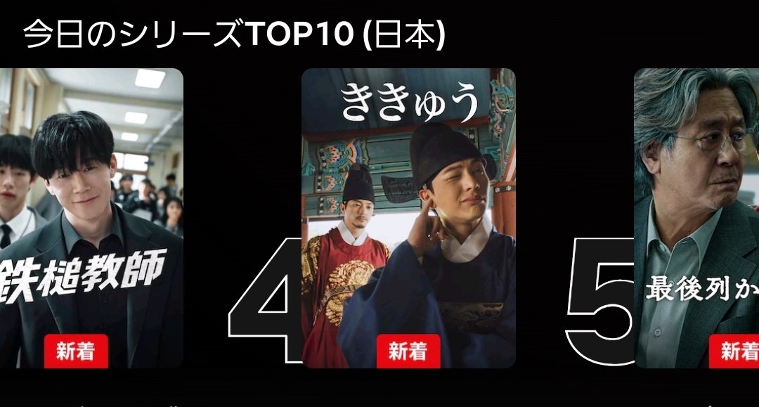 JowenfromTaipei's tweet photo. 🥺4位…！
多くの人に観てもらえて嬉しい😭

私的に、体主神契約の締結シーン、カンチョリと王様が戦うシーン、そしてカンチョリとピビが手を組んで悪い大臣に手を下すシーンがお気に入りです✨️

#NETFLIX #鬼宮 #ききゅう #ユク・ソンジェ #육성재 #キム・ジフン https://t.co/hvsGsOLIEq