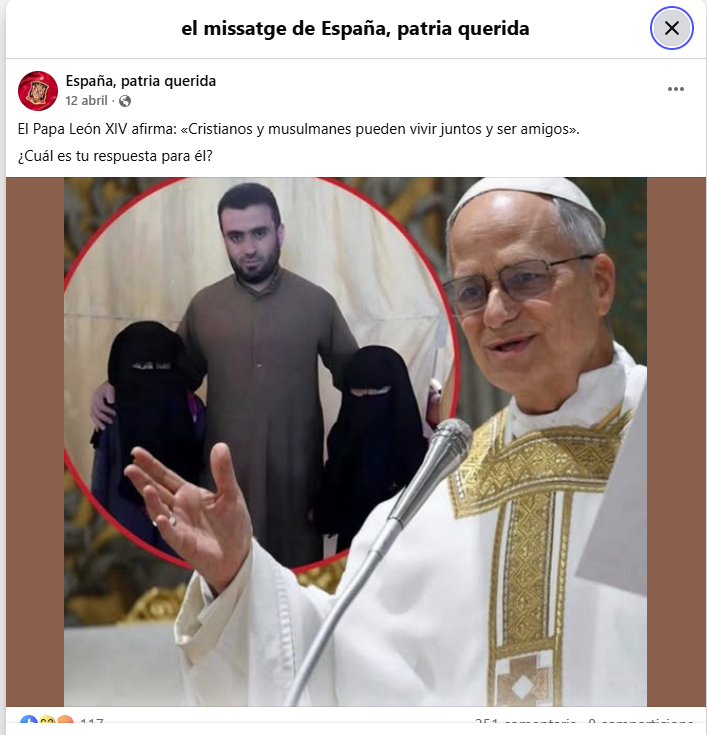 Garnatxape's tweet photo. Carlo Maria Viganò, té el mateix discurs que tenia Joan Pau II.
Tot el contrari que el discurs de l'actual Papa convers i venut a l'islam amb traïdoria. https://t.co/gnqXgRNjsr