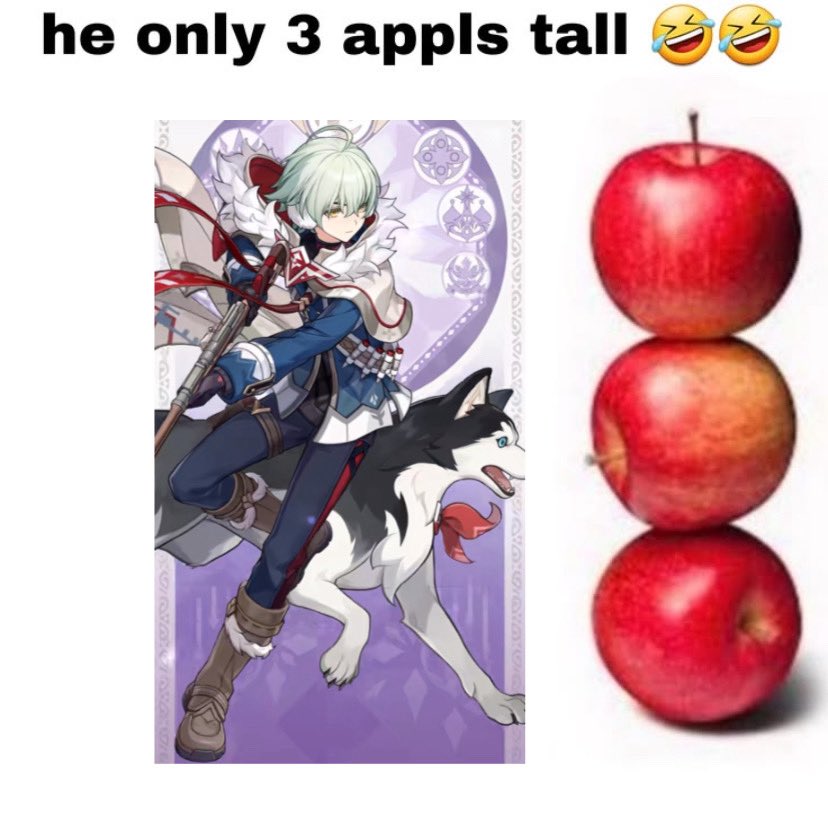 illugababie's tweet photo. alyosha is approximately only three apples tall! https://t.co/J2e3I0WkAJ