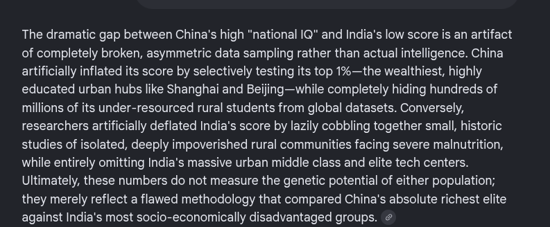 wanderlust_52's tweet photo. @cyrussaysin @kunalb11 Plus IQ is a const for a population througout time. As living conditions and economic prosperity grow, rapid increase in IQ is observed https://t.co/vg164S4OcA