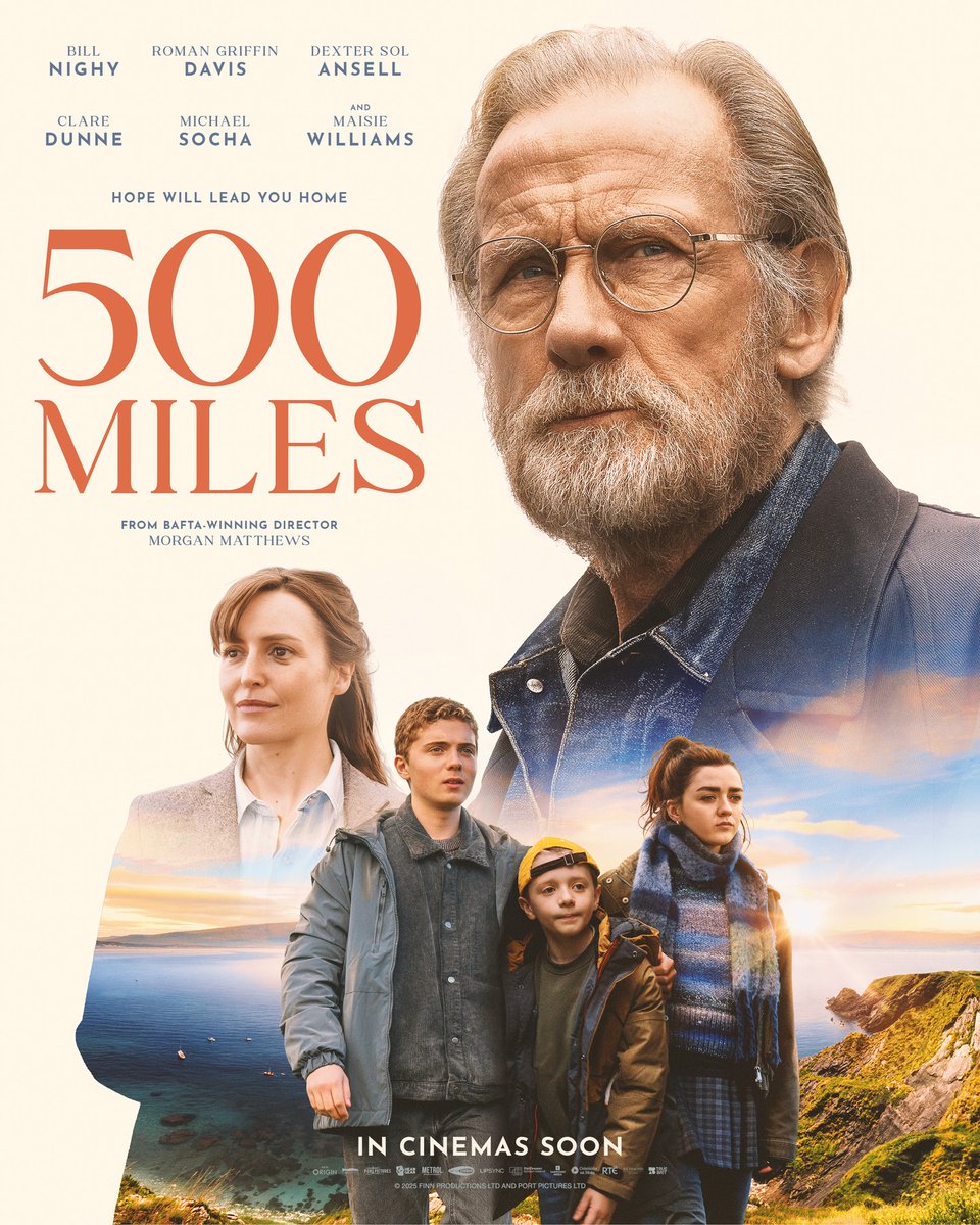 AIRstudios's tweet photo. ‘500 Miles’ is a poetic, life-affirming road movie starring Bill Nighy, Dexter Sol Ansell, and Roman Griffin Davis. 🚐

Rupert Coulson @__roop__ recorded @AtliOrvarsson's score.

Now in cinemas across the UK and Ireland.

#AIRmanagement https://t.co/85EVvJuTFM