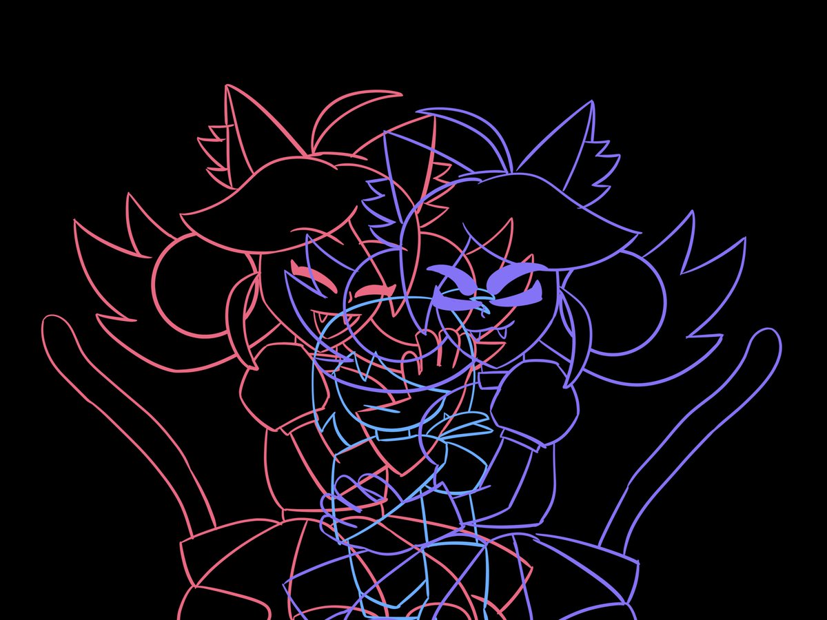 frostplayz55's tweet photo. WIP, this time with Pink, Ghost, &amp; Kris. The finished product will be out soon
#deltarunespoilers https://t.co/qKxgf9W5xT