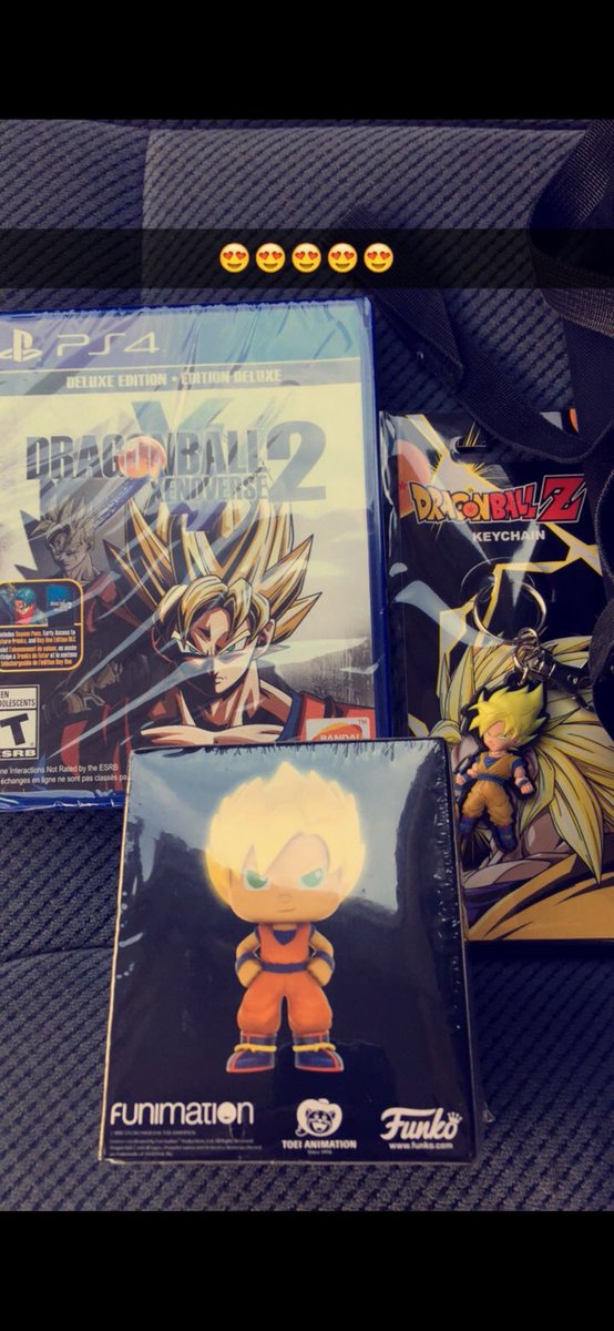 DBZSkills's tweet photo. I still have my picture i took of all the goodies i got from my pre order for Xenoverse 2 😵‍💫😭 time flew quick https://t.co/aXYjb0mVpz