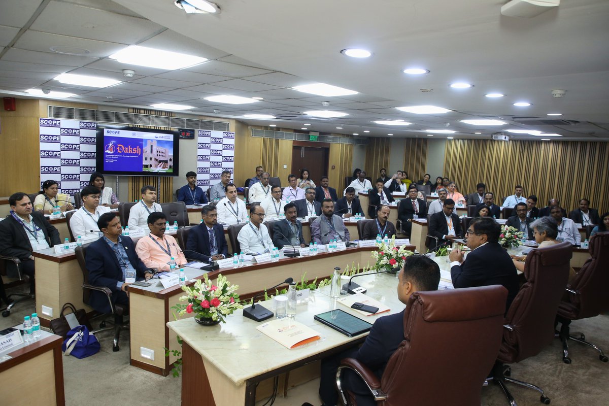 ISBedu's tweet photo. We are pleased to welcome the third cohort of DAKSH (Development of Aspiration, Knowledge, Succession & Harmony), a flagship leadership development initiative jointly conceptualised by @PSUSCOPE and the Capacity Building Commission (@CBC_MK ). As the programme's Knowledge and Academic Partner, ISB will support this cohort of public sector leaders over the next 12 months.

The inaugural ceremony in New Delhi featured an address by @DrJitendraSingh, Hon'ble Minister of State, Government of India. Professor @PillutlaMadan, Dean, ISB, reaffirmed the School's commitment to strengthening public sector leadership. 

The ceremony also included addresses by S. Radha Chauhan, K. Moses Chalai, K.P. Mahadevaswamy, Atul Sobti (@DG_SCOPE), Alka Mittal, and Brajesh K. Upadhyay.