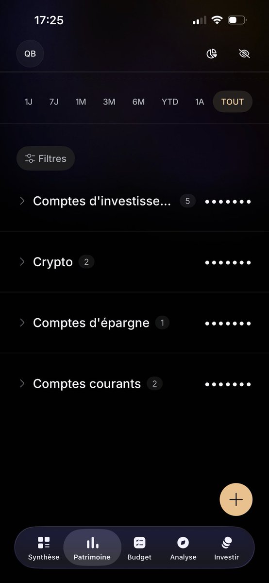 Quentinbeaucha1's tweet photo. @finaryhq @moonlaggoune Bonjour, dites moi que c’est un bug et pas une mise à jour qui a était validé 😅c’était bien plus beau avant la mise à jour 😅 https://t.co/OirkKGqLmp