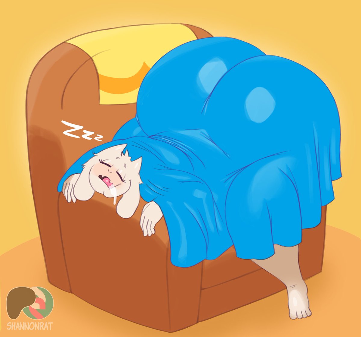 shannon_rat's tweet photo. Tori Sleep 🍑💤
I saw some artists doing it, so I decided to make a quick one :3 https://t.co/UXt8WhDYSC